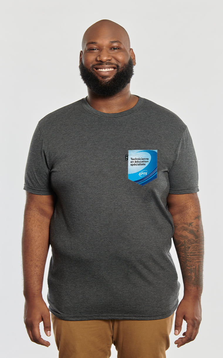 T-shirt à poche APTS Technicienne en éducation spécialisée