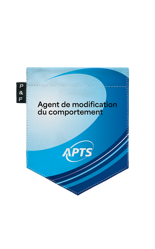 T-shirt à poche APTS - Agent de modification du comportement