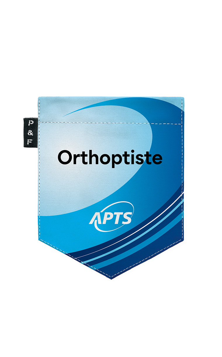 T-shirt à poche APTS - Orthoptiste